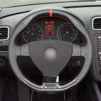 MEWANT Couvre Volant pour Volkswagen VW EOS MK5 2005-2008
