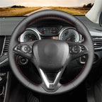 MEWANT Couvre Volant pour Opel Astra (K) Corsa (E) Crossland X Grandland X Insignia (CT) B Karl Zafira (C)
