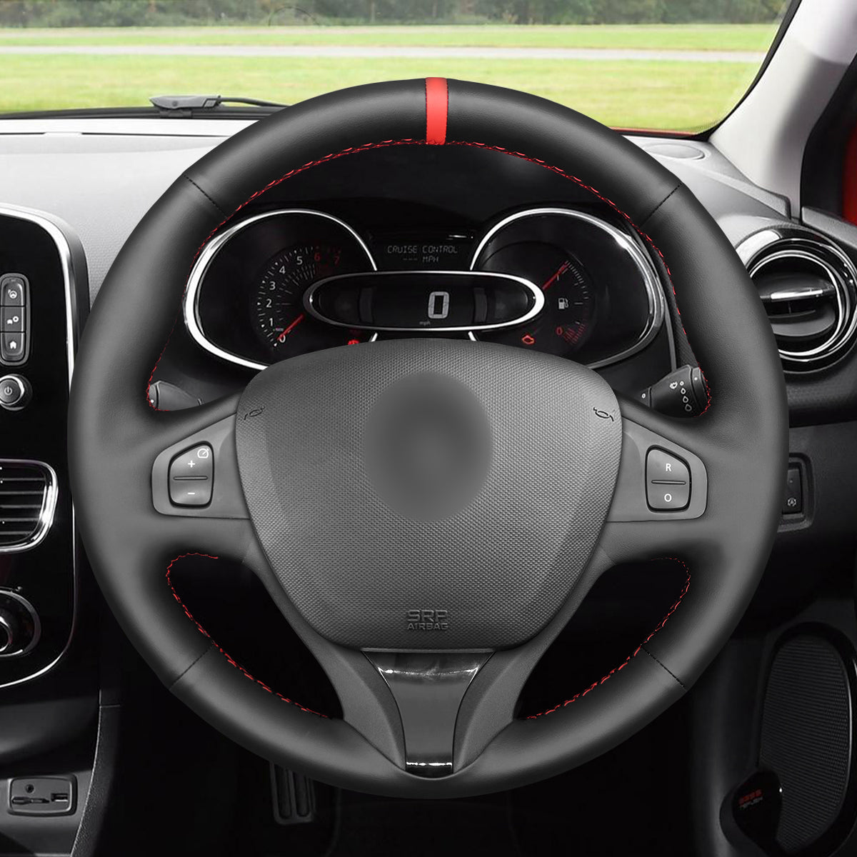 MEWANT Couvre Volant pour Renault Clio 4 IV 2012-2016 / Captur 2013-2016