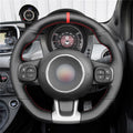 MEWANT Couvre Volant pour Fiat Abarth 595 595C 695 695C Fiat 500 500C
