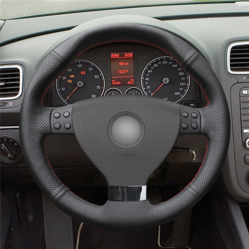 MEWANT Couvre Volant pour Volkswagen VW EOS MK5 2005-2008