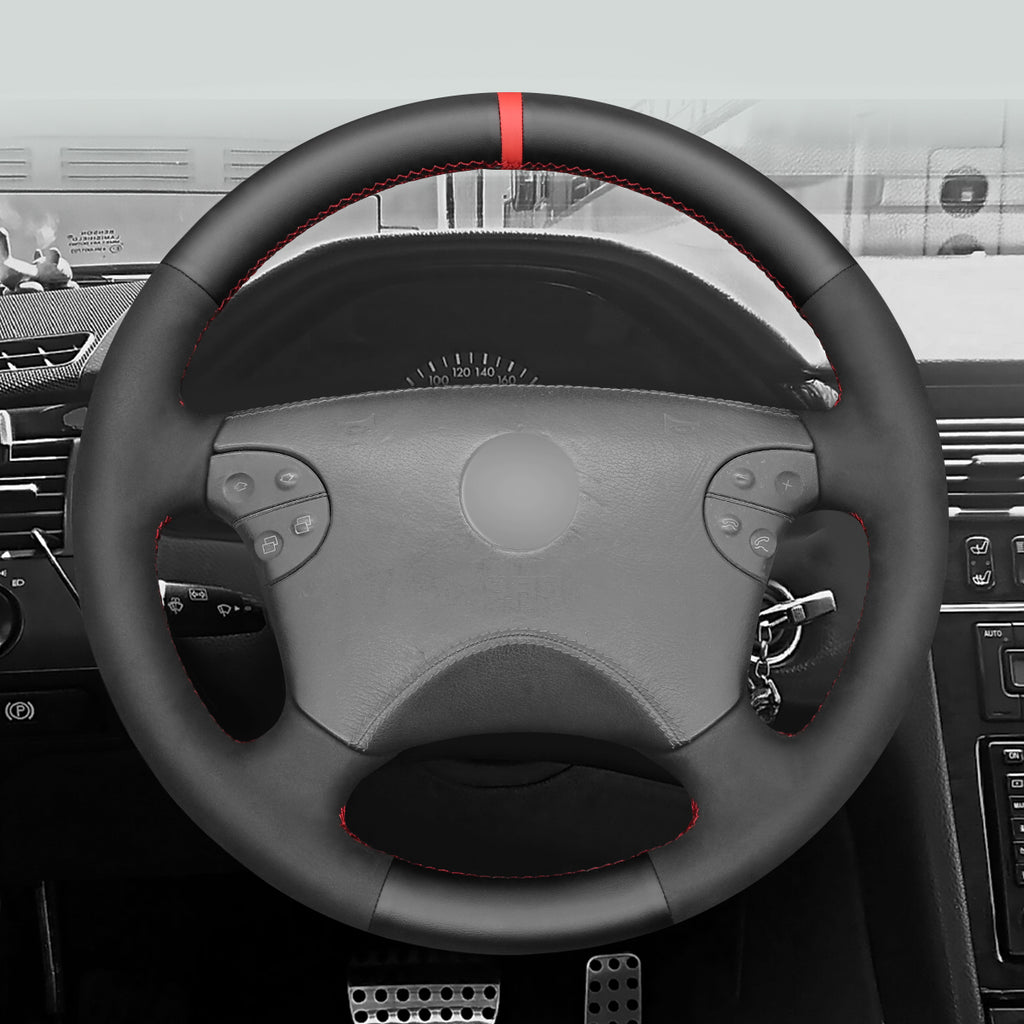 MEWANT Couvre Volant pour Mercedes-Benz CLK-Class W208 C208 E-Class W210 G-Class W463