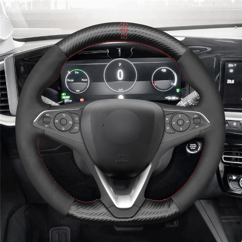 MEWANT Couvre Volant pour Opel Astra (K) Combo Corsa(E|F) Grandland X Insignia (CT) B