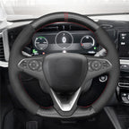 MEWANT Couvre Volant pour Opel Astra (K) Combo Corsa(E|F) Grandland X Insignia (CT) B