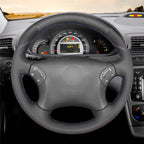 MEWANT Couvre Volant pour Mercedes-Benz C-Class W203 2001-2007 C32 AMG 2002-2003