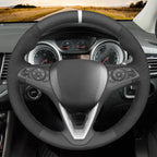 MEWANT Couvre Volant pour Opel Astra (K) Corsa (E) Crossland X Grandland X Insignia (CT) B Karl Zafira (C)