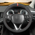 MEWANT Couvre Volant pour Opel Astra (K) Corsa (E) Crossland X Grandland X Insignia (CT) B Karl Zafira (C)