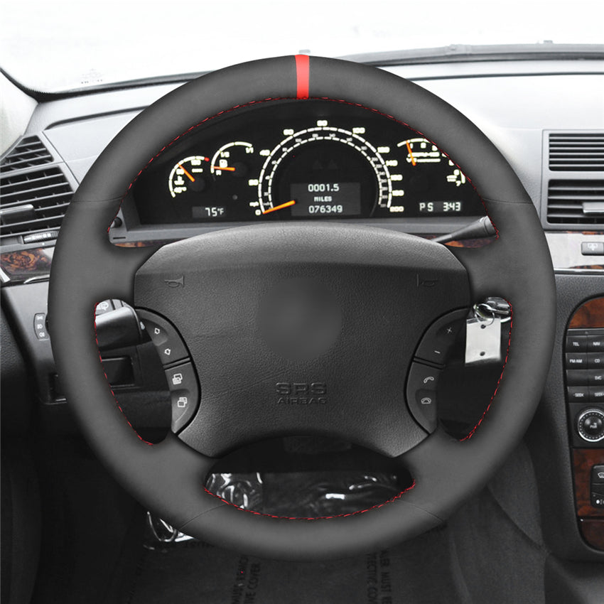 MEWANT Couvre Volant pour Mercedes-BENZ CL-Class C215 S-Class W220 2000-2006