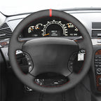 MEWANT Couvre Volant pour Mercedes-BENZ CL-Class C215 S-Class W220 2000-2006