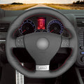 MEWANT Couvre Volant pour VW Golf GTI 5 Golf R32 Scirocco Passat Variant Tiguan R-Line 2005-2009