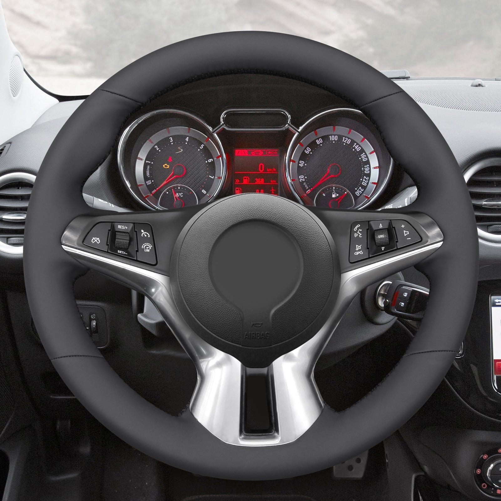 MEWANT Couvre Volant pour Opel Vauxhall Adam 2012-2020