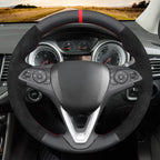 MEWANT Couvre Volant pour Opel Astra (K) Corsa (E) Crossland X Grandland X Insignia (CT) B Karl Zafira (C)
