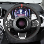 MEWANT Couvre Volant pour Fiat 500 2015-2021 / 500C 2016-2021
