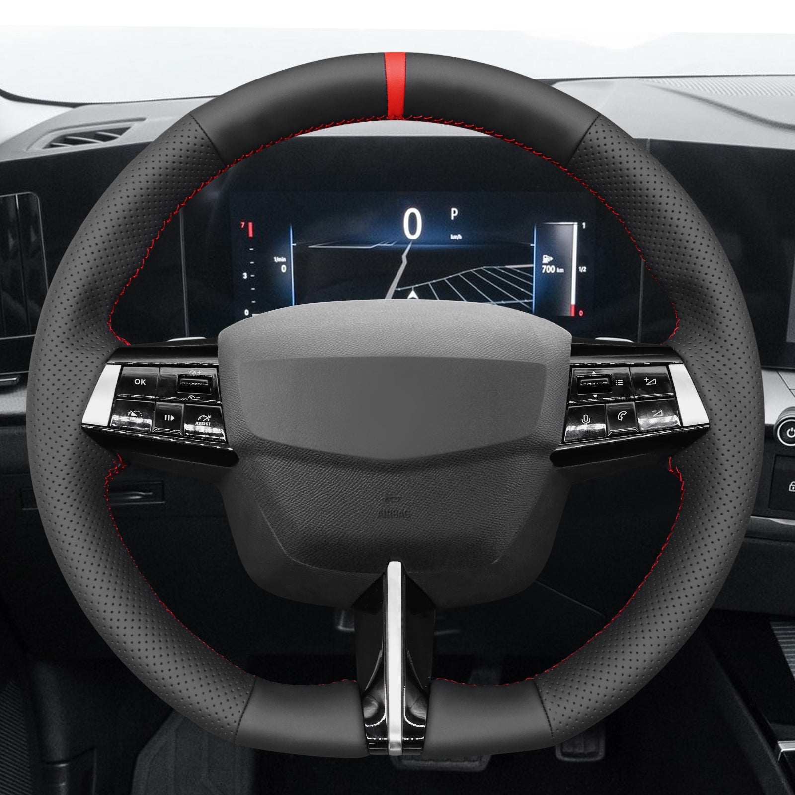 MEWANT Couvre Volant pour Opel Astra 2022 - 2024