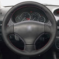 MEWANT Couvre Volant pour Peugeot 206 2001-2009 / 206 CC 2001-2007 / 206 SW 2002-2007