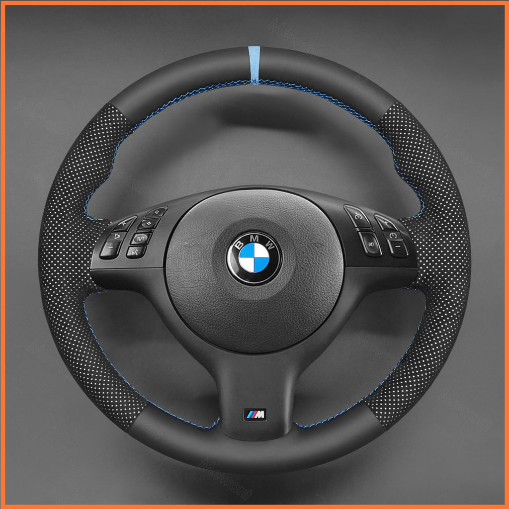MEWANT Couvre Volant pour BMW 3 Series E46 5 Series E39 M5 E39