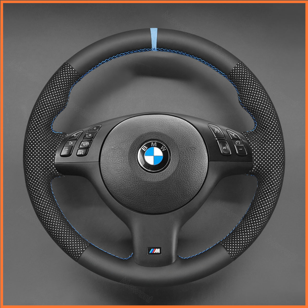 MEWANT Couvre Volant pour BMW 3 Series E46 5 Series E39 M5 E39