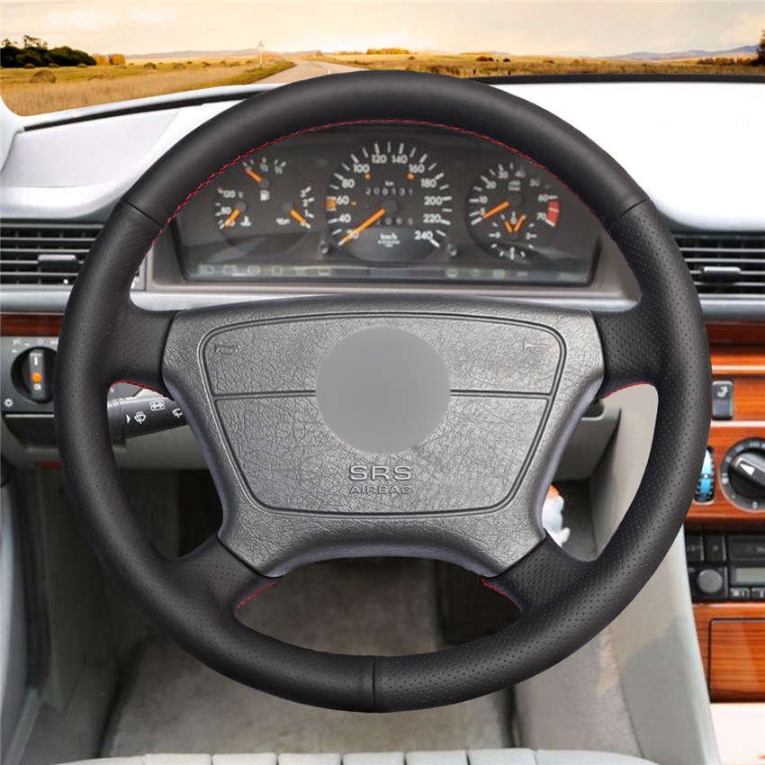 MEWANT Couvre Volant pour Mercedes-Benz C-Class W202 CL-Class C140 E-Class W210 W124 W140
