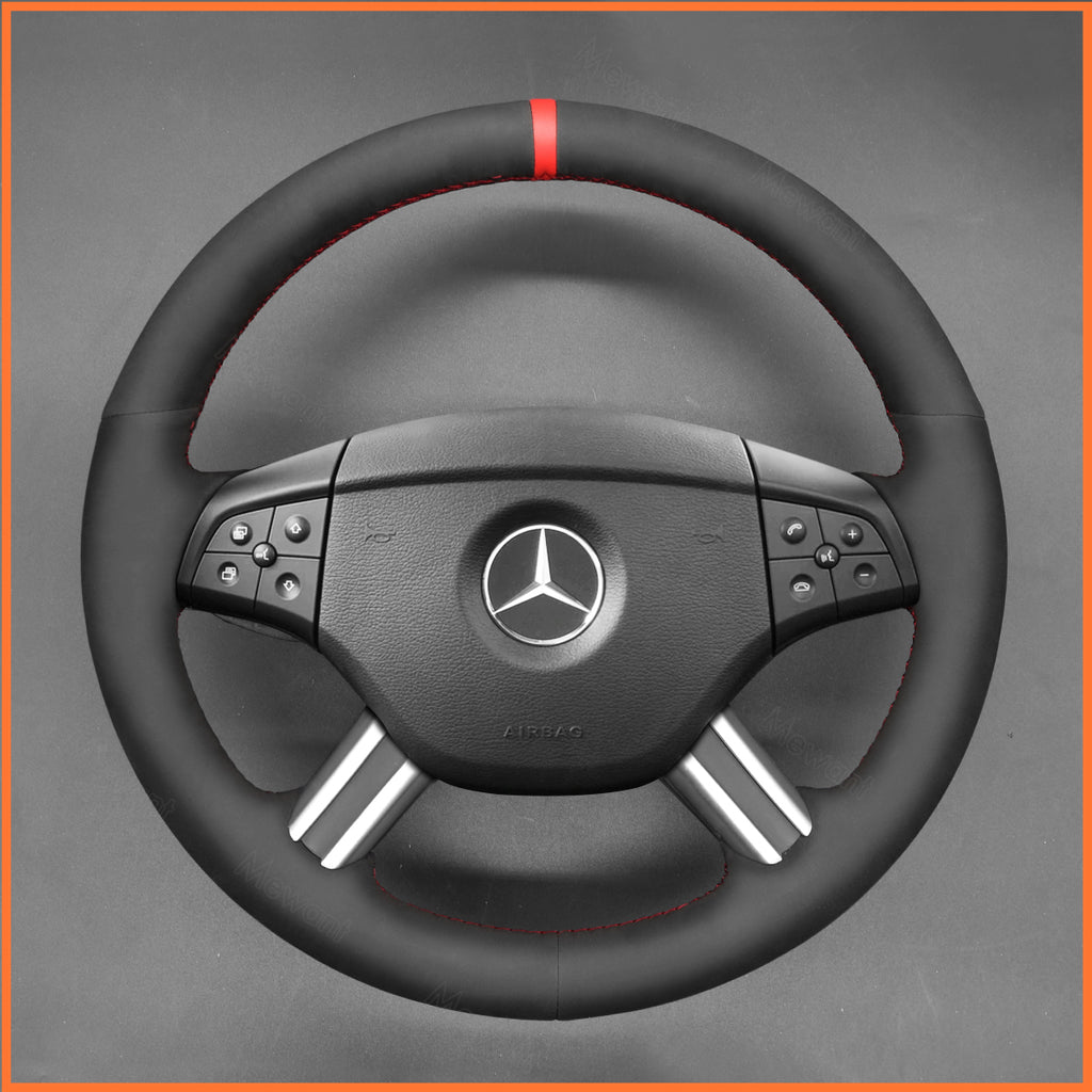 MEWANT Couvre Volant pour Mercedes-Benz GL-Class X164 2007-2008  M-Class 2006-2008
