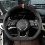 MEWANT Steering Wheel Cover for Audi A1 A3 A4 A4 Allroad A5 S3 S4 S5 RS Q2 SQ2 2016-2022