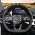 MEWANT Steering Wheel Cover for Audi A1 A3 A4 A4 Allroad A5 S3 S4 S5 RS Q2 SQ2 2016-2022