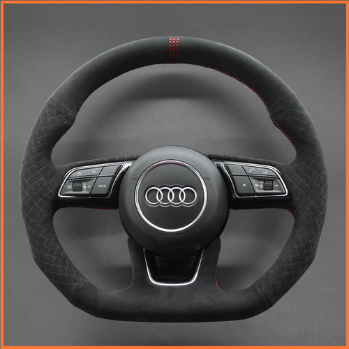 MEWANT Couvre Volant pour Audi A1 A3 A4 A4 Allroad A5 S3 S4 S5 RS Q2 SQ2 2016-2022