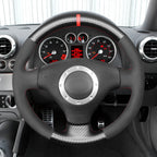 MEWANT Steering Wheel Cover for Audi A2 A3 A4 RS S4 TT 2001-2006