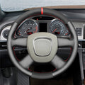 MEWANT Steering Wheel Cover for Audi A3 A4 A6 Q5 Q7 2006-2013
