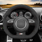 MEWANT Couvre Volant pour Audi A5 A7 RS S3 S4 S5 S6 S7 SQ5 2013-2017