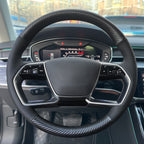 MEWANT Steering Wheel Cover for Audi A6 A7 A8 A8L S8 ETRON 2019-2023