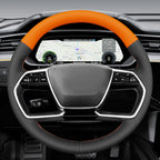 MEWANT Steering Wheel Cover for Audi A6 A7 A8 A8L S8 ETRON 2019-2023