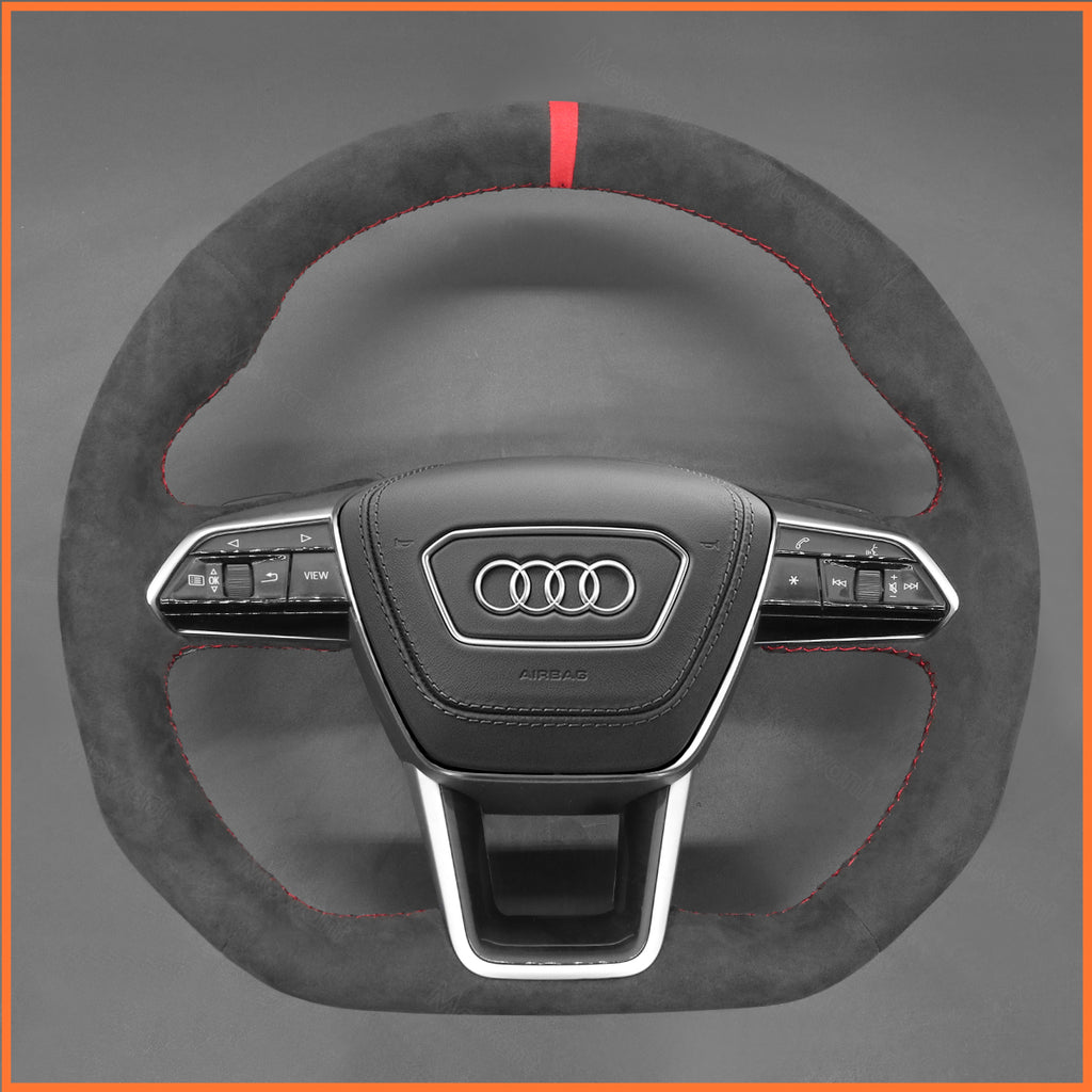 MEWANT Couvre Volant pour Audi A6 Avant Allroad A7 S6 S7 RS E-Tron RS E-tron GT2018-2022