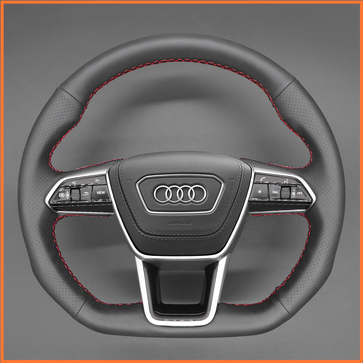 MEWANT Couvre Volant pour Audi A6 Avant Allroad A7 S6 S7 RS E-Tron RS E-tron GT2018-2022
