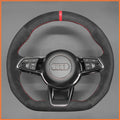MEWANT Steering Wheel Cover for Audi R8 TT TTS TT RS 2015-2022