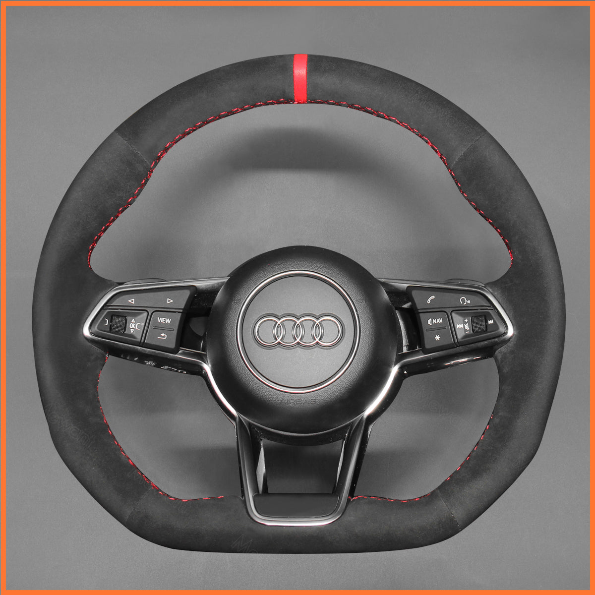 MEWANT Couvre Volant pour Audi R8 TT TTS TT RS 2015-2022