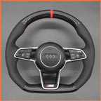 MEWANT Steering Wheel Cover for Audi R8 TT TTS TT RS 2015-2022