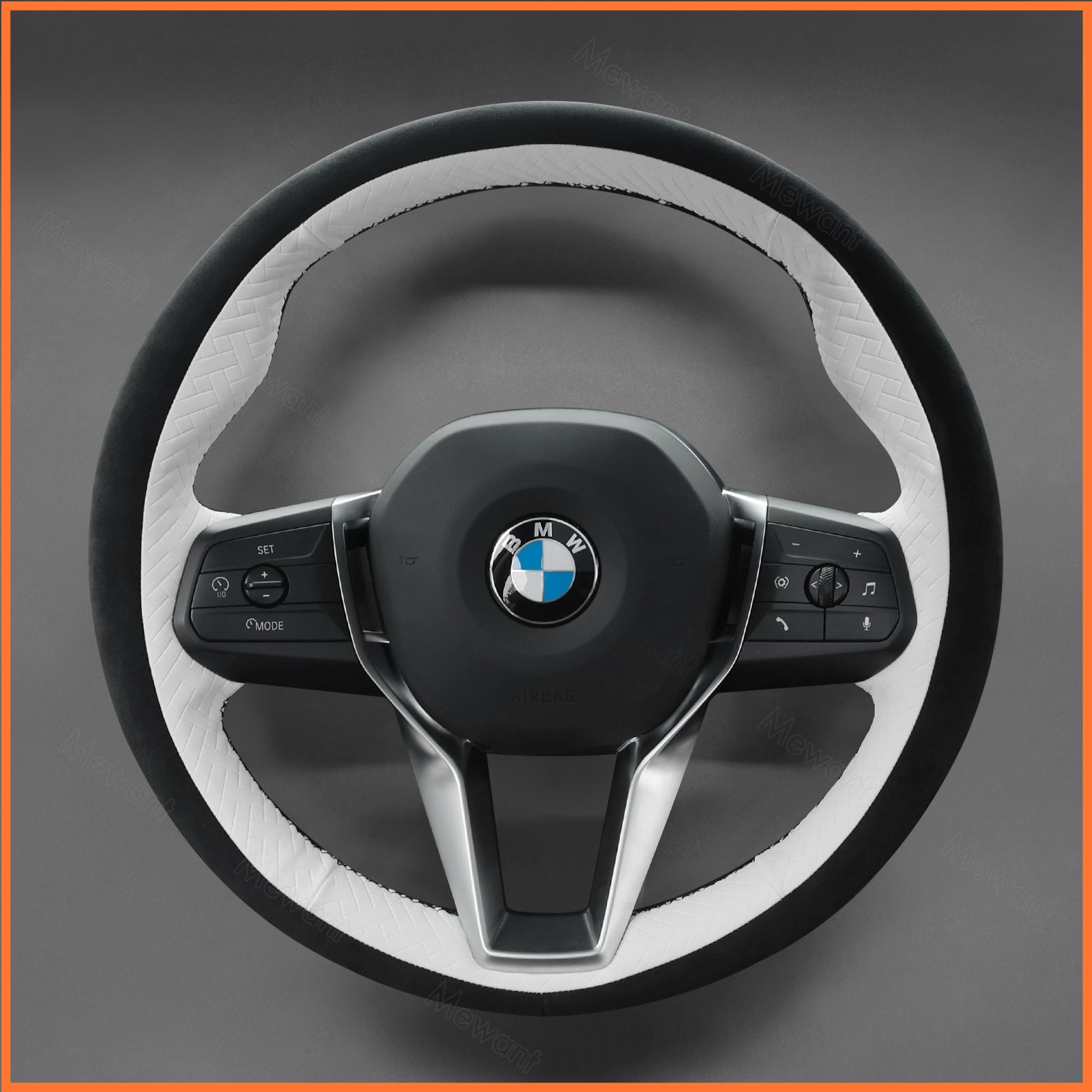 MEWANT Couvre Volant pour BMW 2 Series U06 X1 U11 iX1 iX2 X1 X2