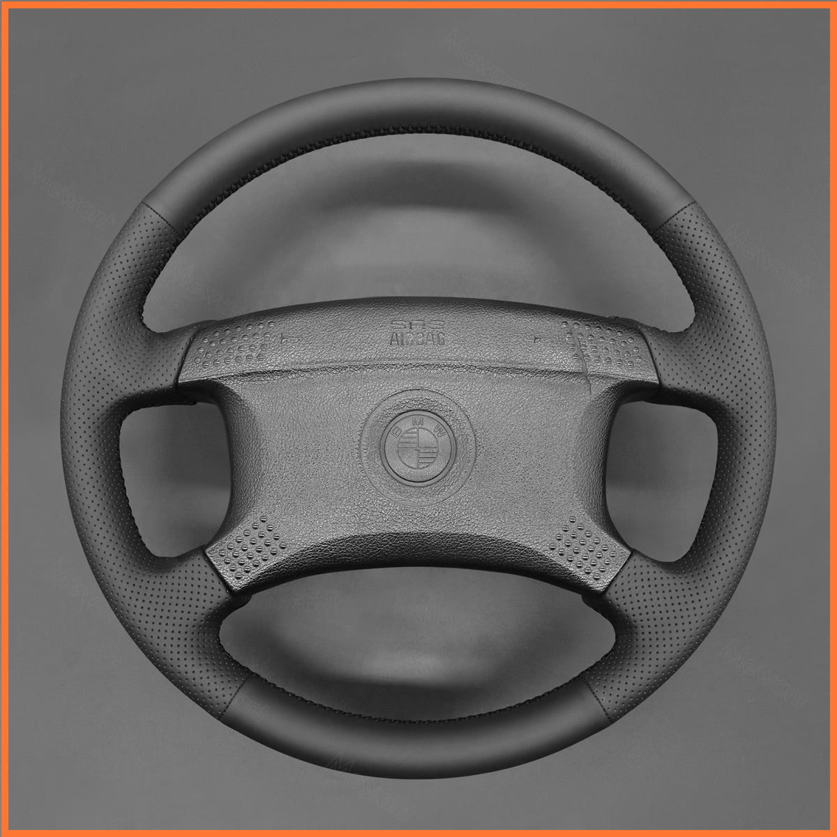 MEWANT Couvre Volant pour BMW 3 5 7 8 Series E32 1982-1994 BMW E32 E34 E36 M3 M5