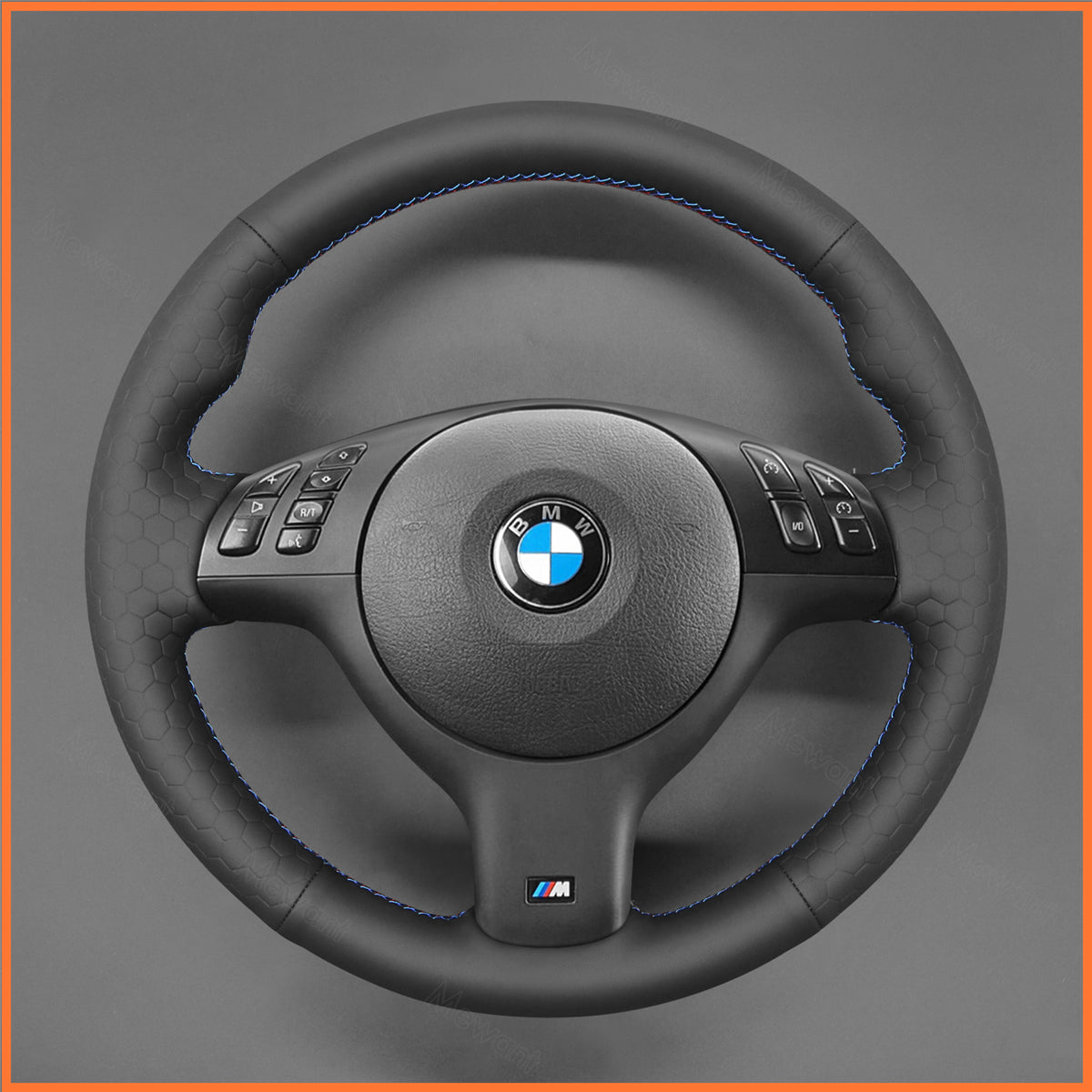 MEWANT Couvre Volant pour BMW 3 Series E46 5 Series E39 M5 E39