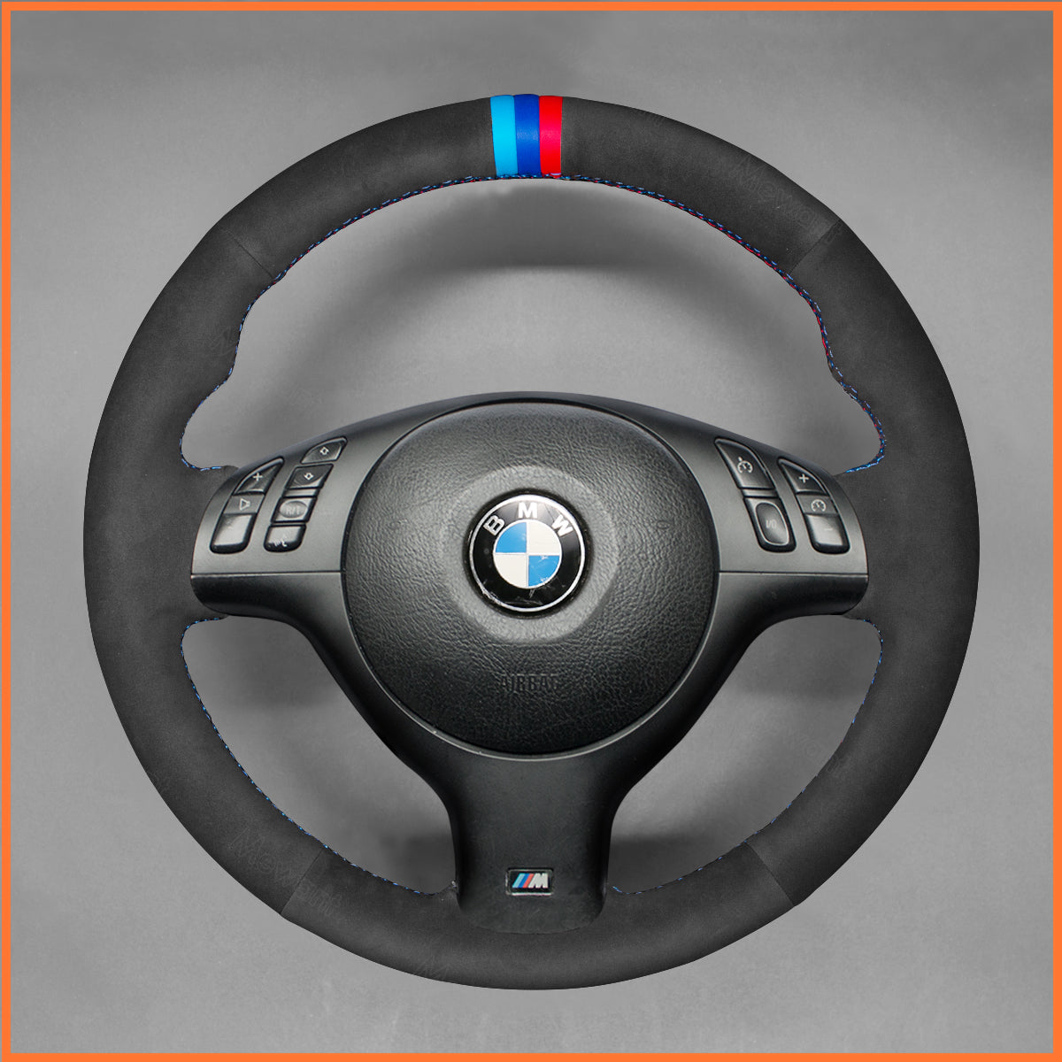 MEWANT Couvre Volant pour BMW 3 Series E46 5 Series E39 M5 E39