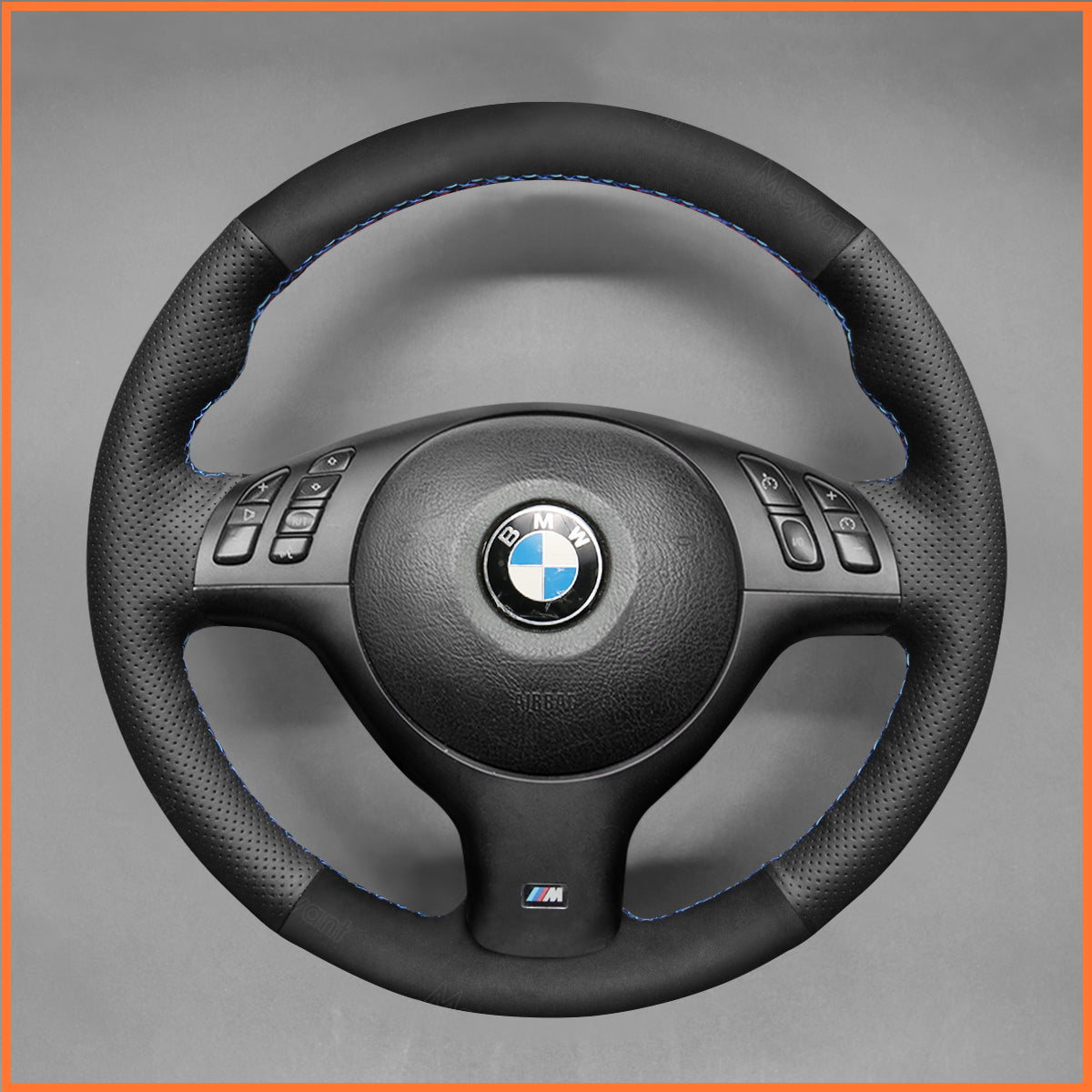 MEWANT Couvre Volant pour BMW 3 Series E46 5 Series E39 M5 E39