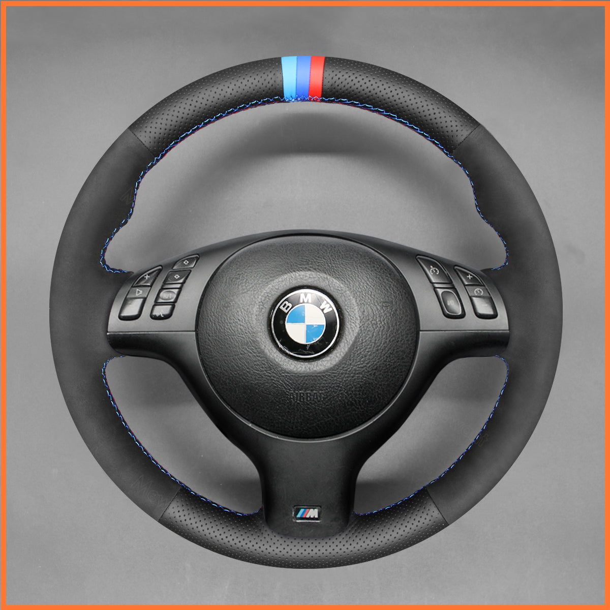 MEWANT Couvre Volant pour BMW 3 Series E46 5 Series E39 M5 E39