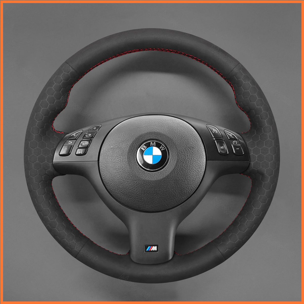 MEWANT Couvre Volant pour BMW 3 Series E46 5 Series E39 M5 E39