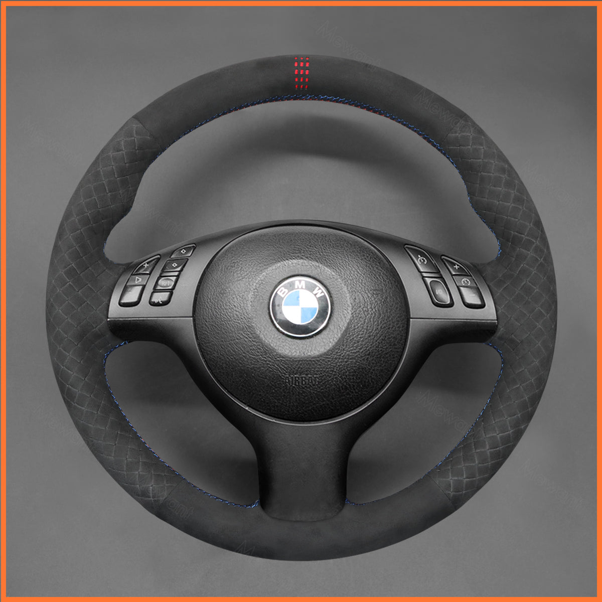MEWANT Couvre Volant pour BMW 3 Series E46 5 Series E39 M5 E39