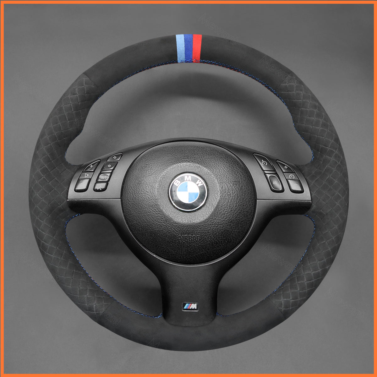 MEWANT Couvre Volant pour BMW 3 Series E46 5 Series E39 M5 E39