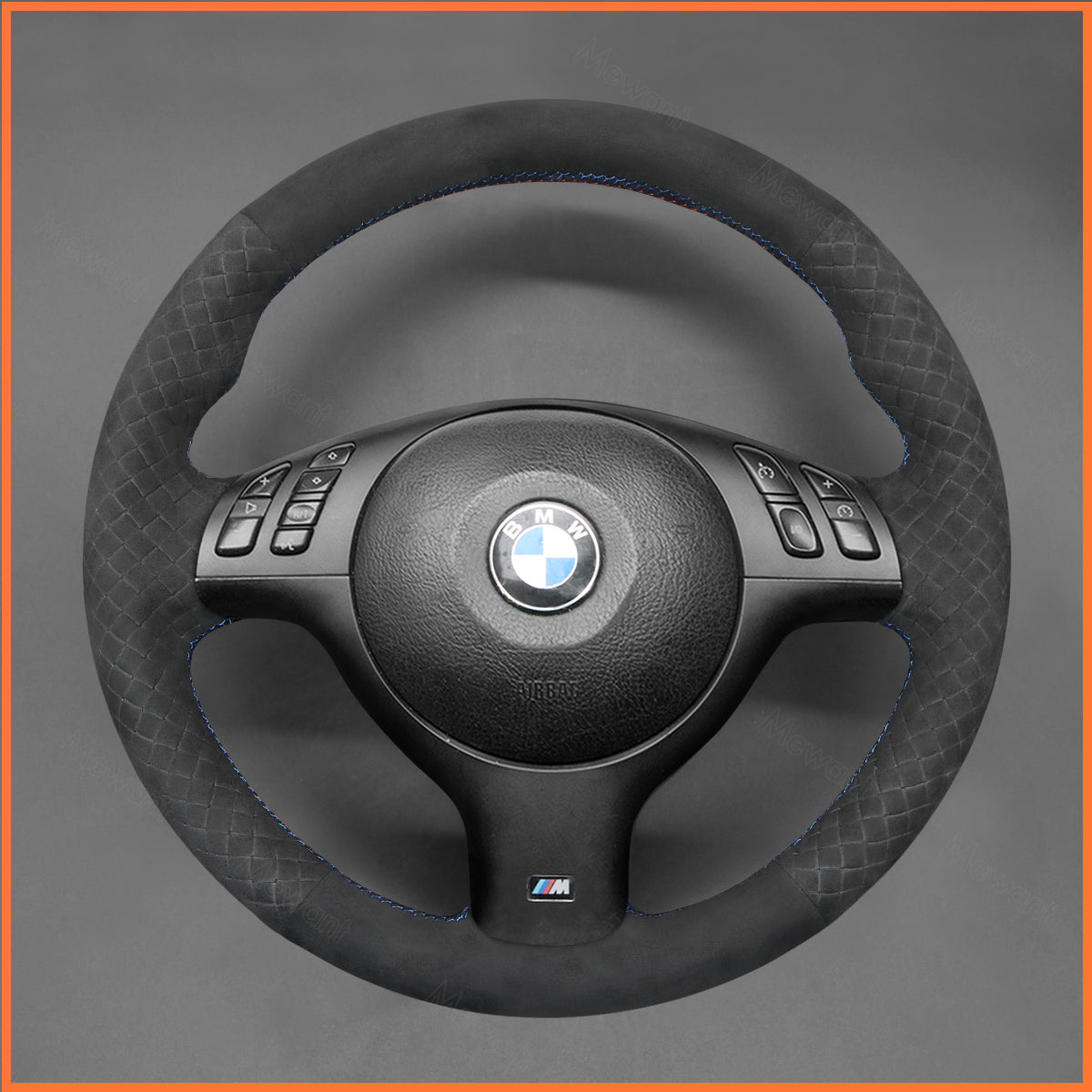 MEWANT Couvre Volant pour BMW 3 Series E46 5 Series E39 M5 E39