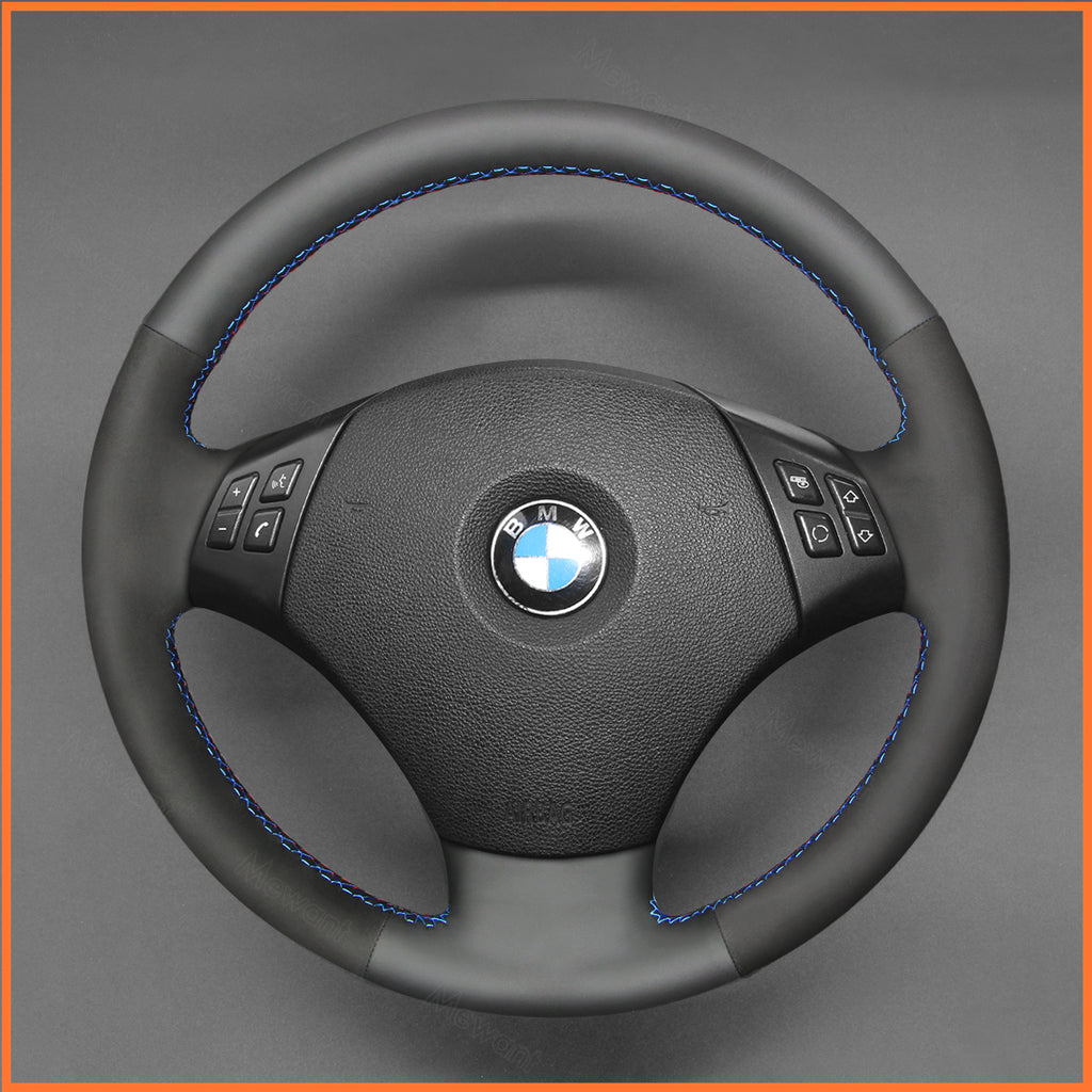 MEWANT Couvre Volant pour BMW 3 Series E90 Sedan E91 Touring X1 E84 2005-2011
