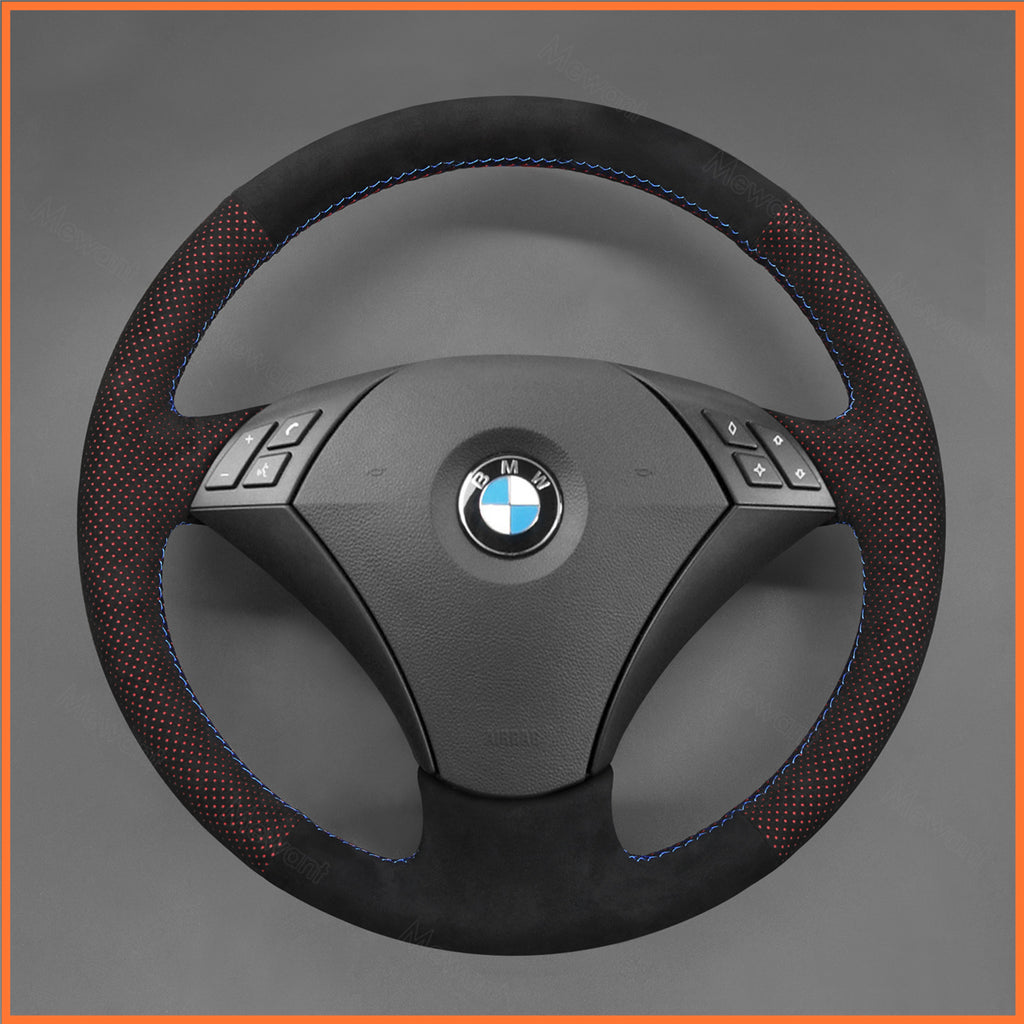 MEWANT Couvre Volant pour BMW 5 Series E60 E61 2004-2009