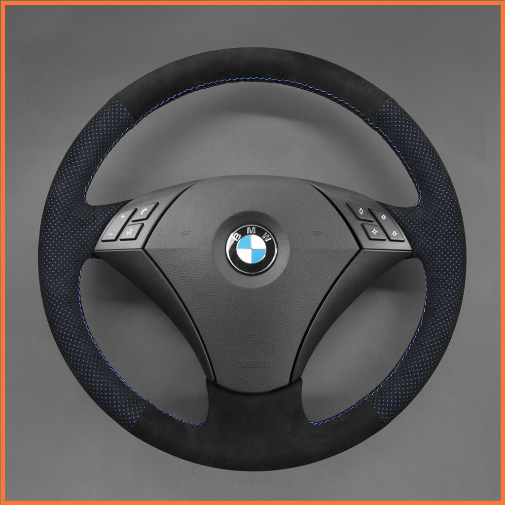 MEWANT Couvre Volant pour BMW 5 Series E60 E61 2004-2009