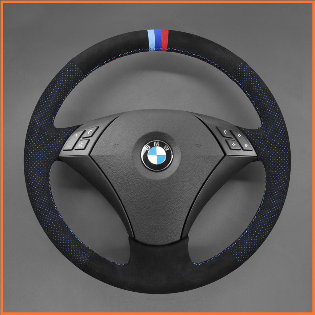 MEWANT Couvre Volant pour BMW 5 Series E60 E61 2004-2009